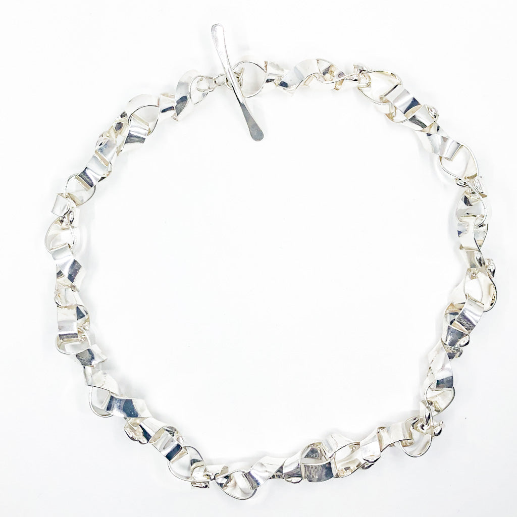 Sterling Davine Necklace by Judie Raiford