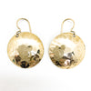 14k Gold Filled Domed Ball Pein Earrings by Judie Raiford