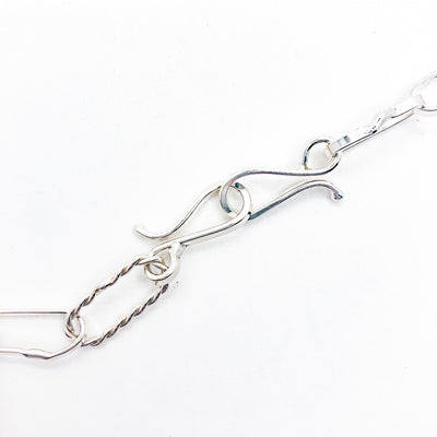 Sterling Heavenly Dangles Necklace