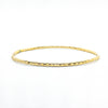 14k Gold Filled Cross Pein Bangle by Judie Raiford