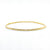 14k Gold Filled Cross Pein Bangle by Judie Raiford