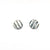 sterling silver Corrugated Post Earrings by Judie Raiford