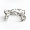 back view of Sterling Random Theory Bracelet by Judie Raiford