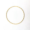 over top view of 14k Gold Filled Single Twist Bangle by Judie Raiford