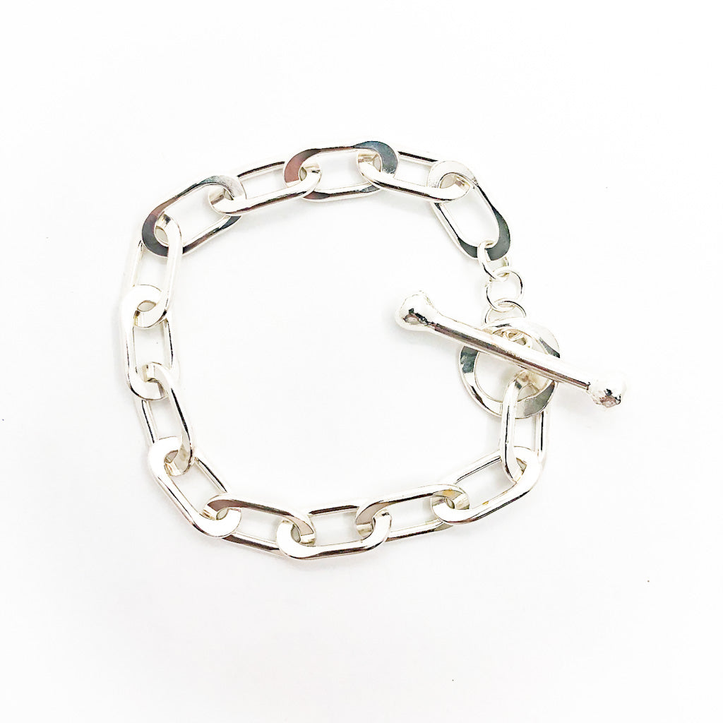 Sterling Tow Truck Junior Bracelet by Judie Raiford