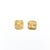 14k Gold Filled Mom's Hammered Square Stud Earrings by Judie Raiford