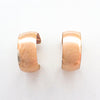14k Rose Gold Filled Wedding Ring Hoop Earrings by Judie Raiford