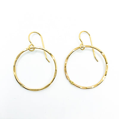 14k Gold Filled Small Orbit Earrings by Judie Raiford