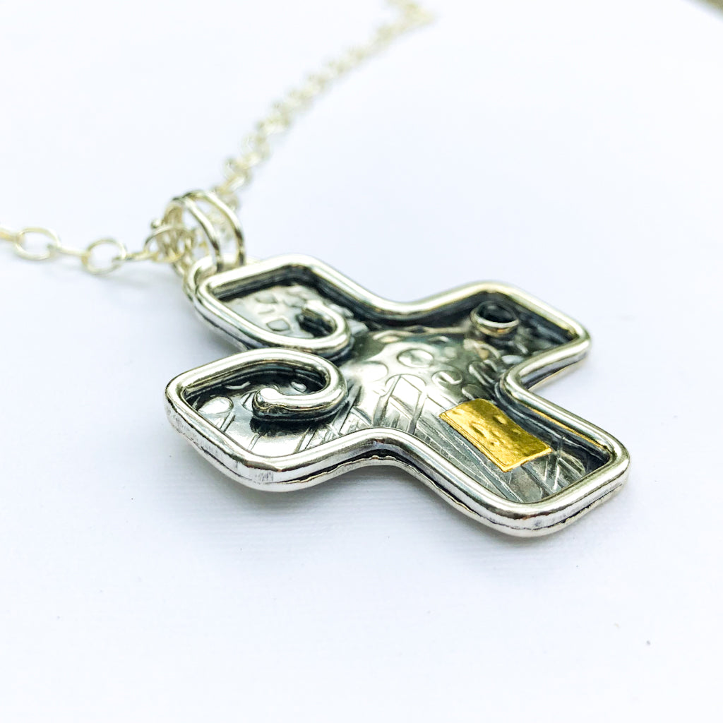 高見沢俊彦プロデュースオーダーメイドCROSS NECKLACE Gothic Cross | Pendants, Necklaces & Chokers by Oz Abstract