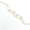 detail view of 30" 14k Gold Filled Ovals Chain by Judie Raiford