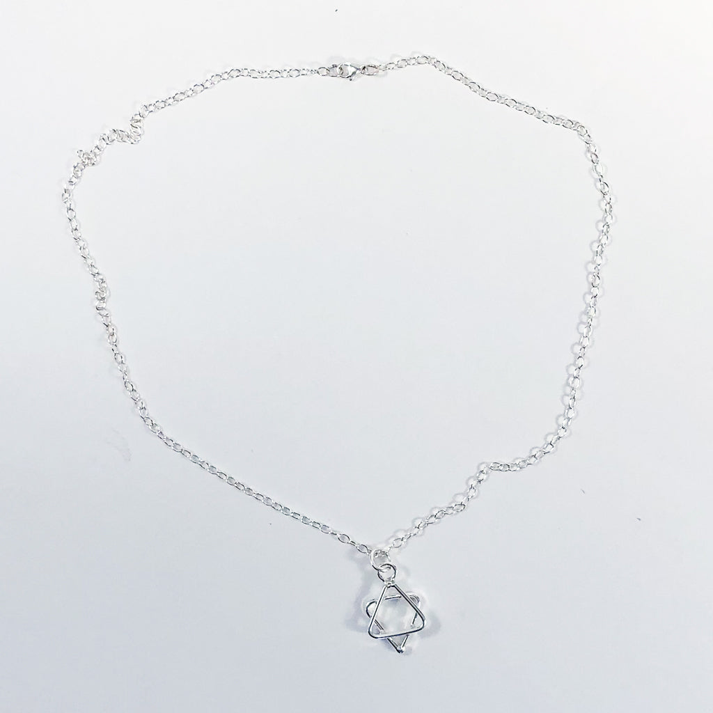 Sterling Star of David Necklace