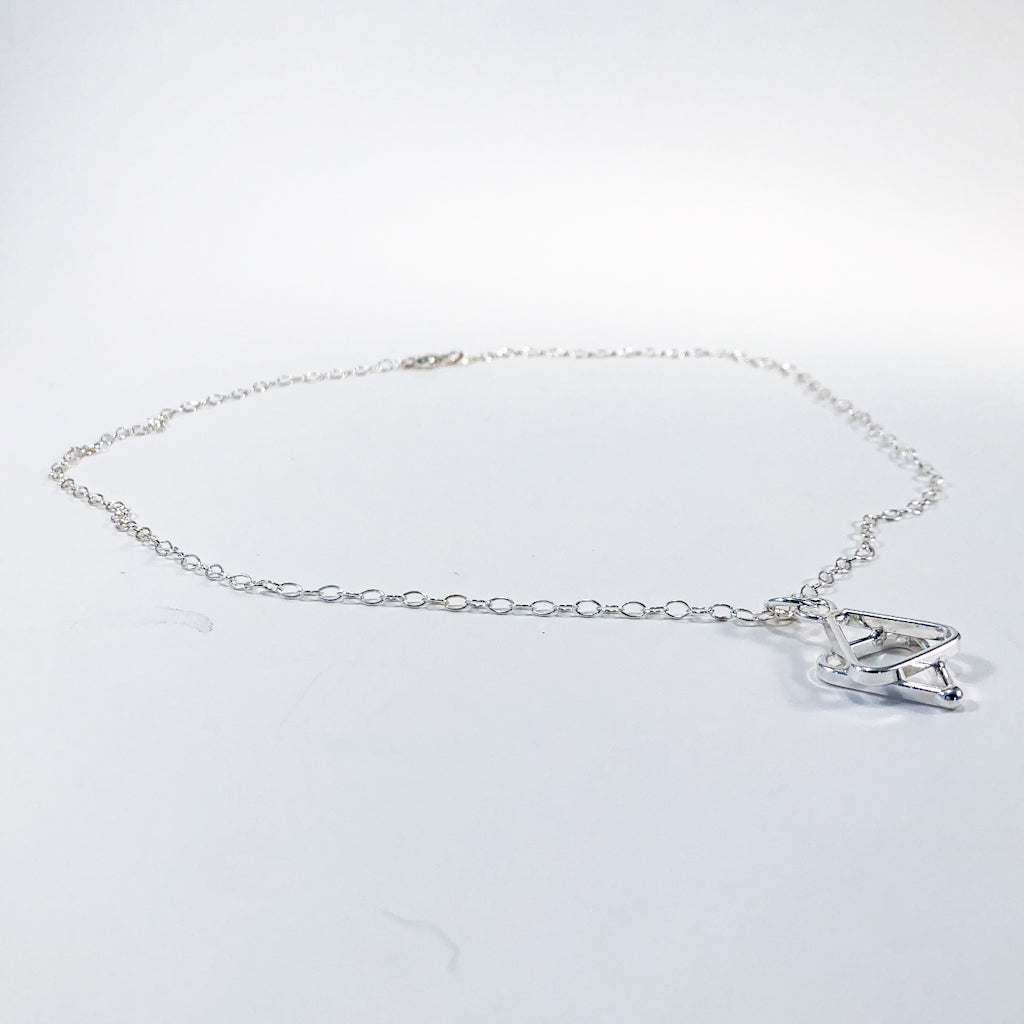 Sterling Star of David Necklace