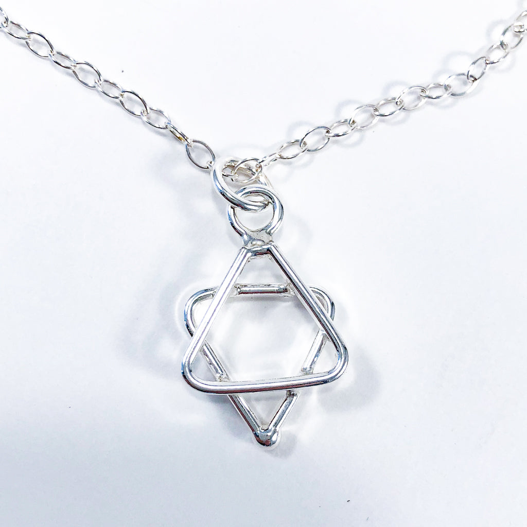 Sterling Star of David Necklace