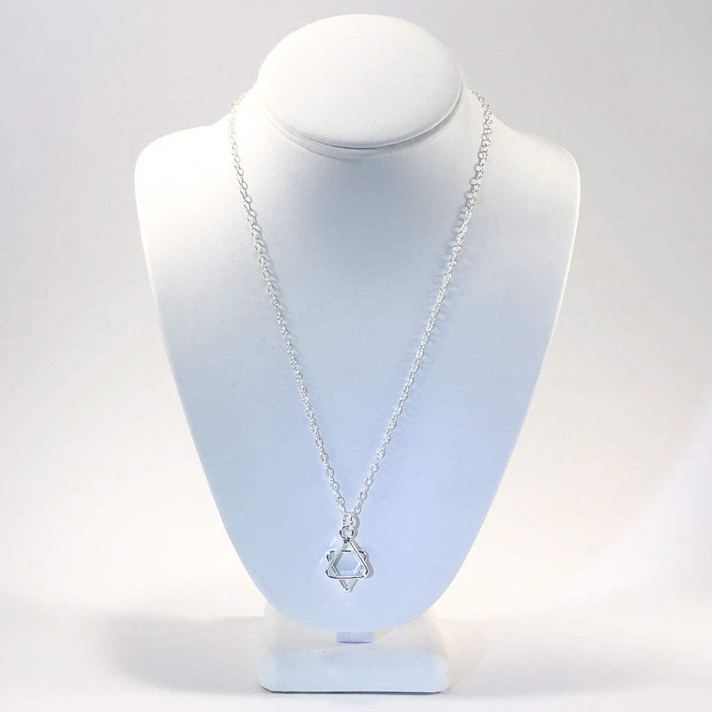 Sterling Star of David Necklace