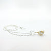 side angle view of Big Juicy Pearl Necklace with White Baroque Pearl by Judie Raiford