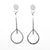 Sterling Fat Bottomed Girl Earrings with Stick by Judie Raiford