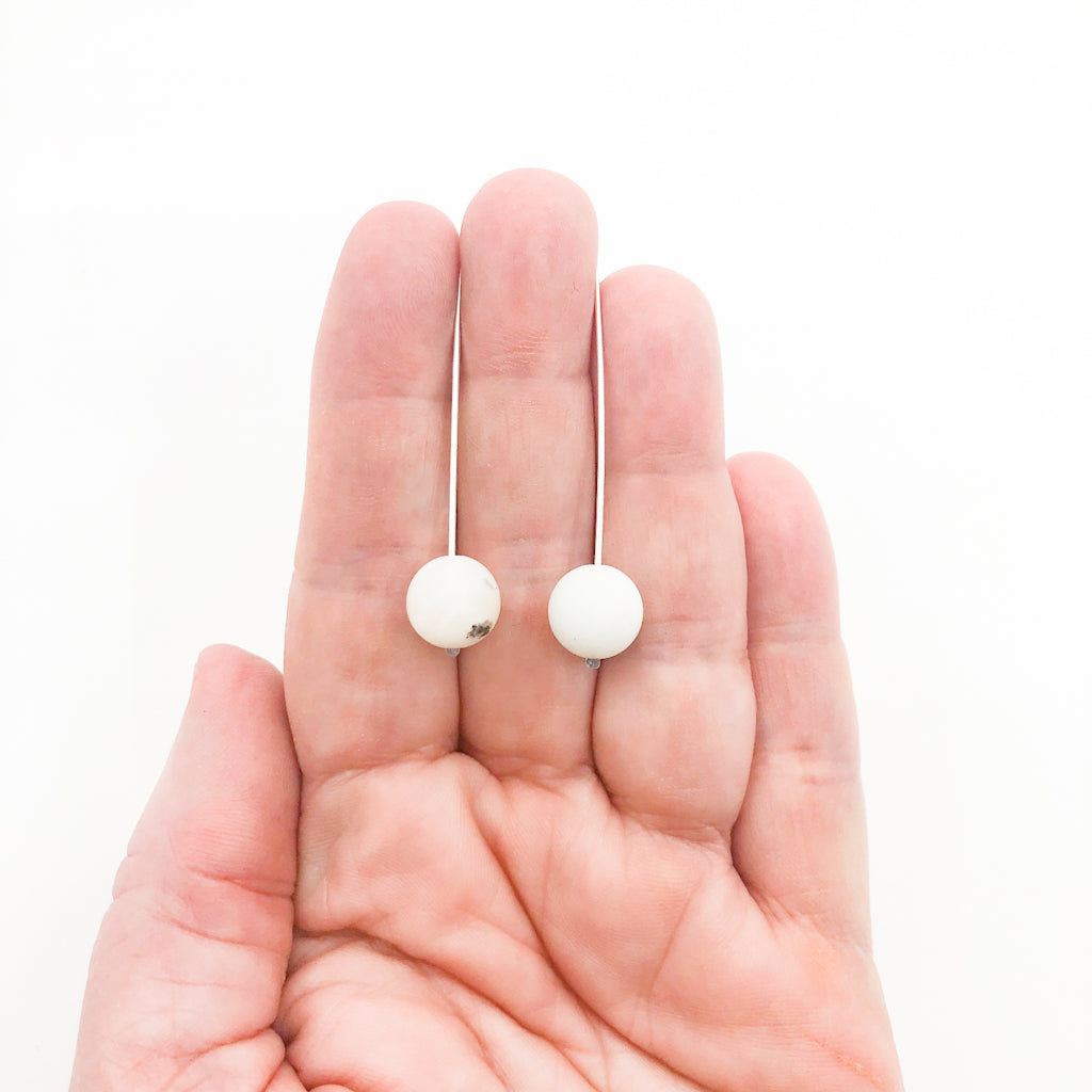 Peruvian Opal Earrings