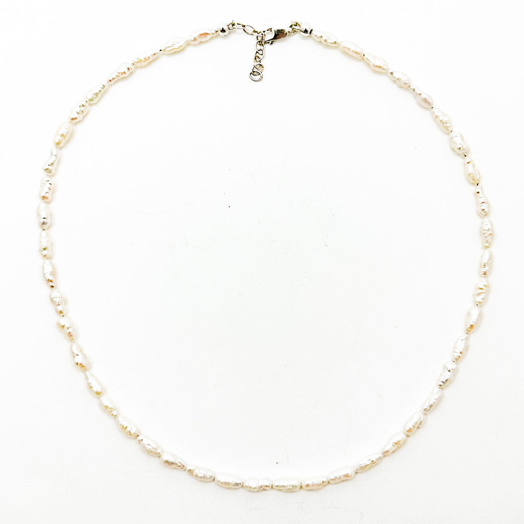 Rice Pearl Necklace