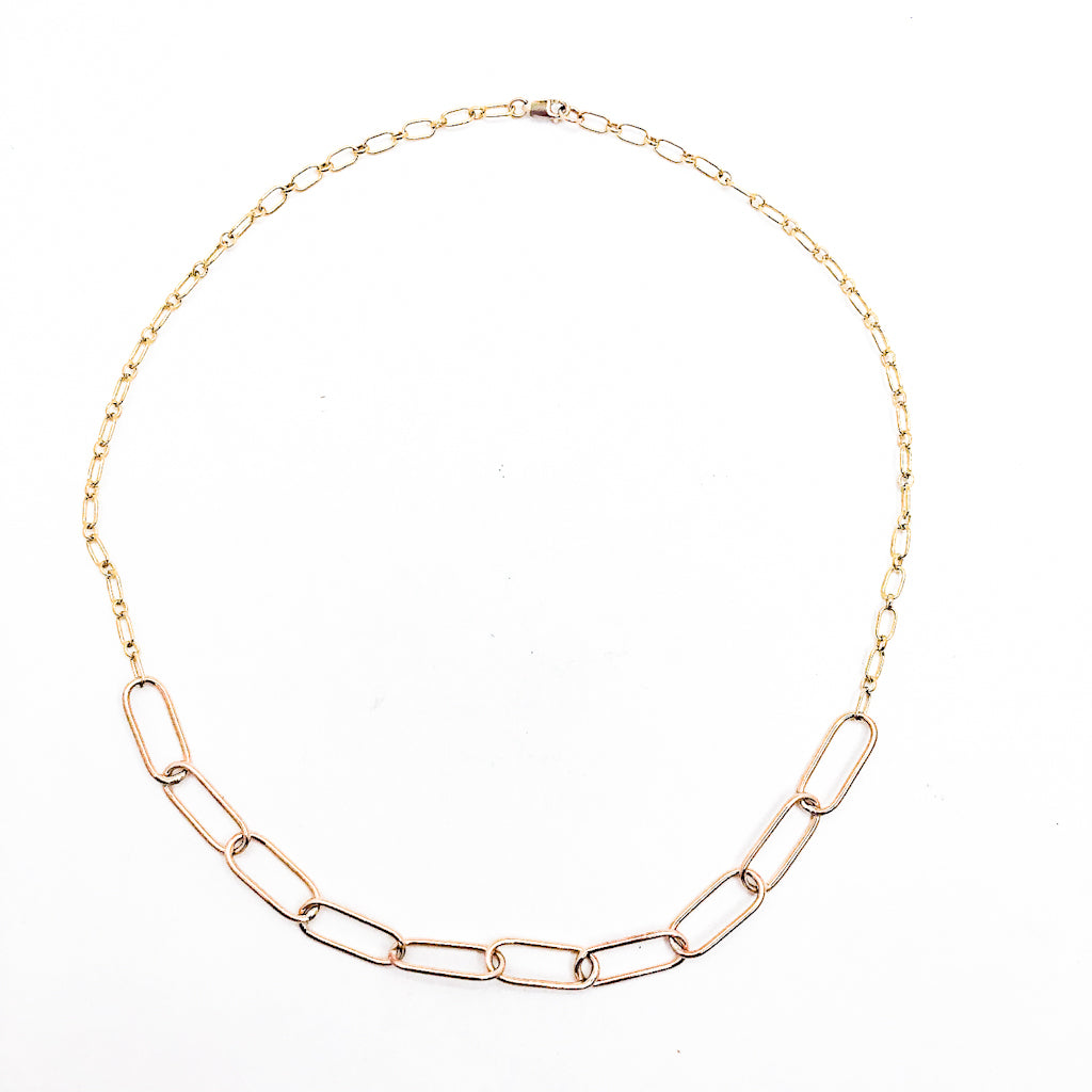 Oval Link Necklace