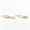 Oval Circle Earrings