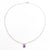 Sterling Amethyst Necklace