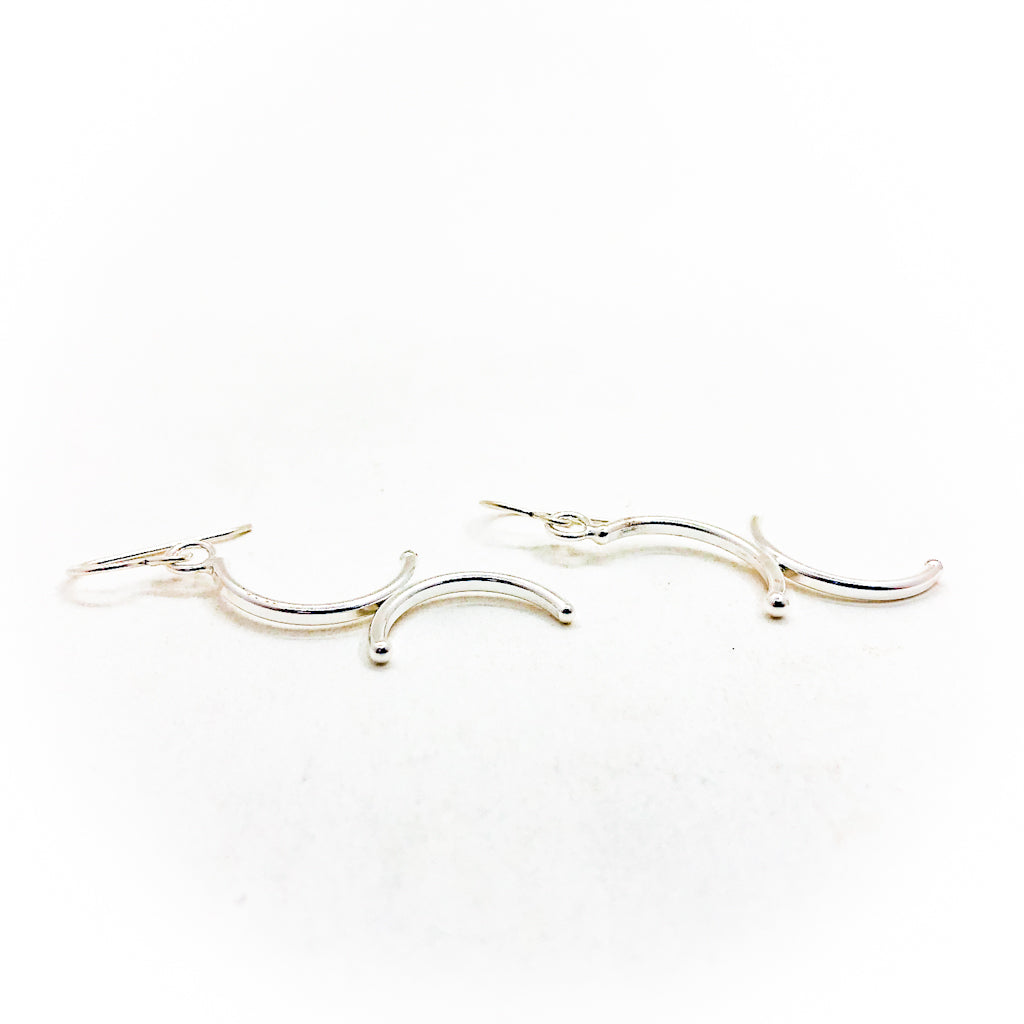Sterling Gull Earrings