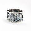 Amalgamate Cuff with Swirl Circles