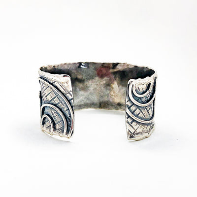 Amalgamate Cuff with Swirl Circles