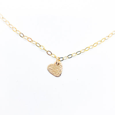 Mom's Hammer Small Heart Necklace