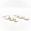 Sterling and 14k Gold Filled  Rush Hour Earrings