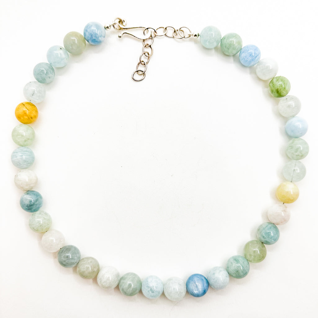 Peruvian Opal Bead Necklace