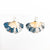Sterling & 14k Gold Filled Ginkgo Earrings (6/4)