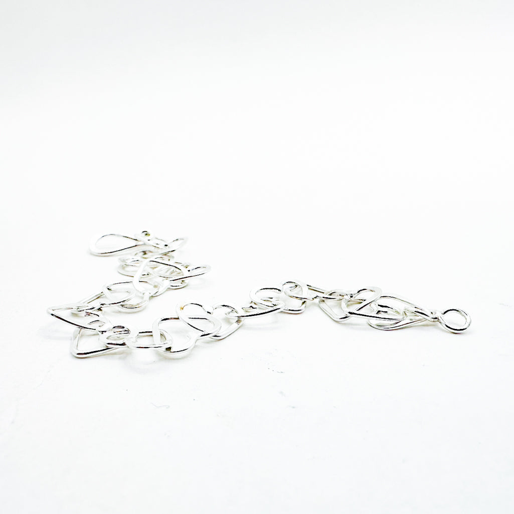 Sterling Mini Heart Bracelet