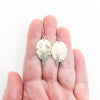 Sterling & 14k Gold Filled Susan Bi Oval Earrings