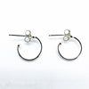 Sterling Itty Bitty Hoop Earrings