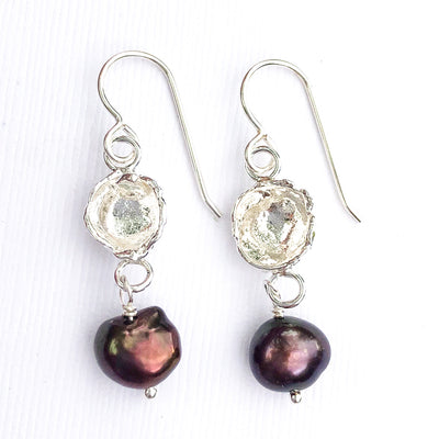 Raindrop Pearl Earrings