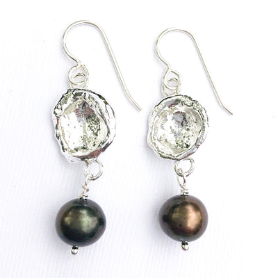 Raindrop Pearl Earrings