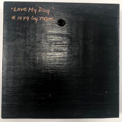 back side view of Love My Dog #1484 by Mamie Jo