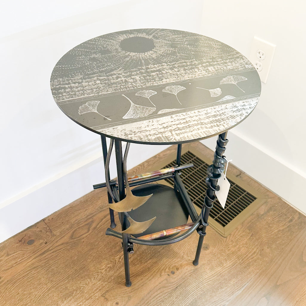 Ginkgo Side Table - Raiford Gallery Inc
