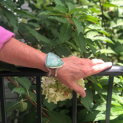 Sterling Turquoise Cuff