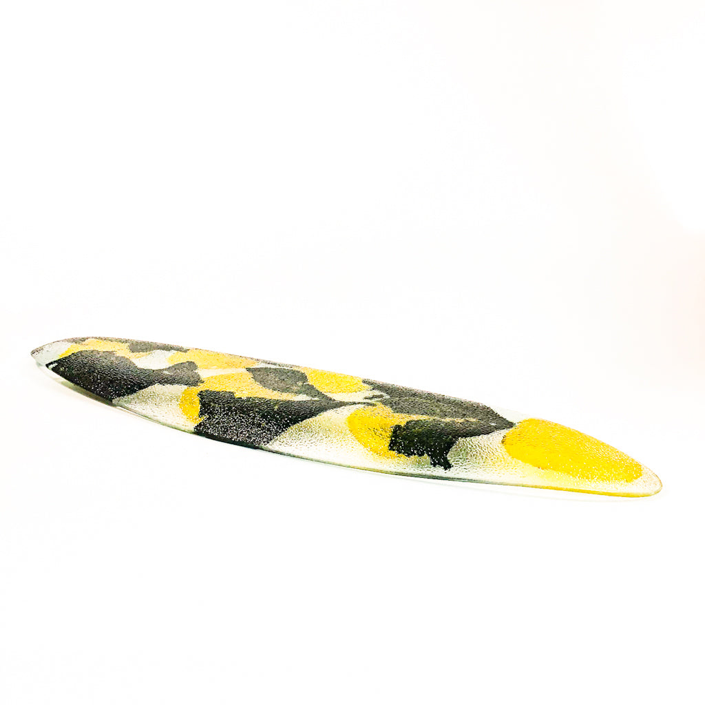 Large Oval Platter with Gold Beets