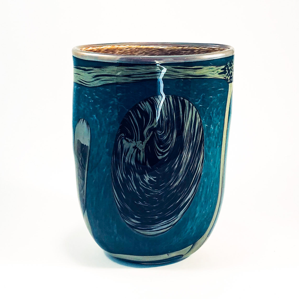 alternate view of Ellipsoid Vase by Henry Levine