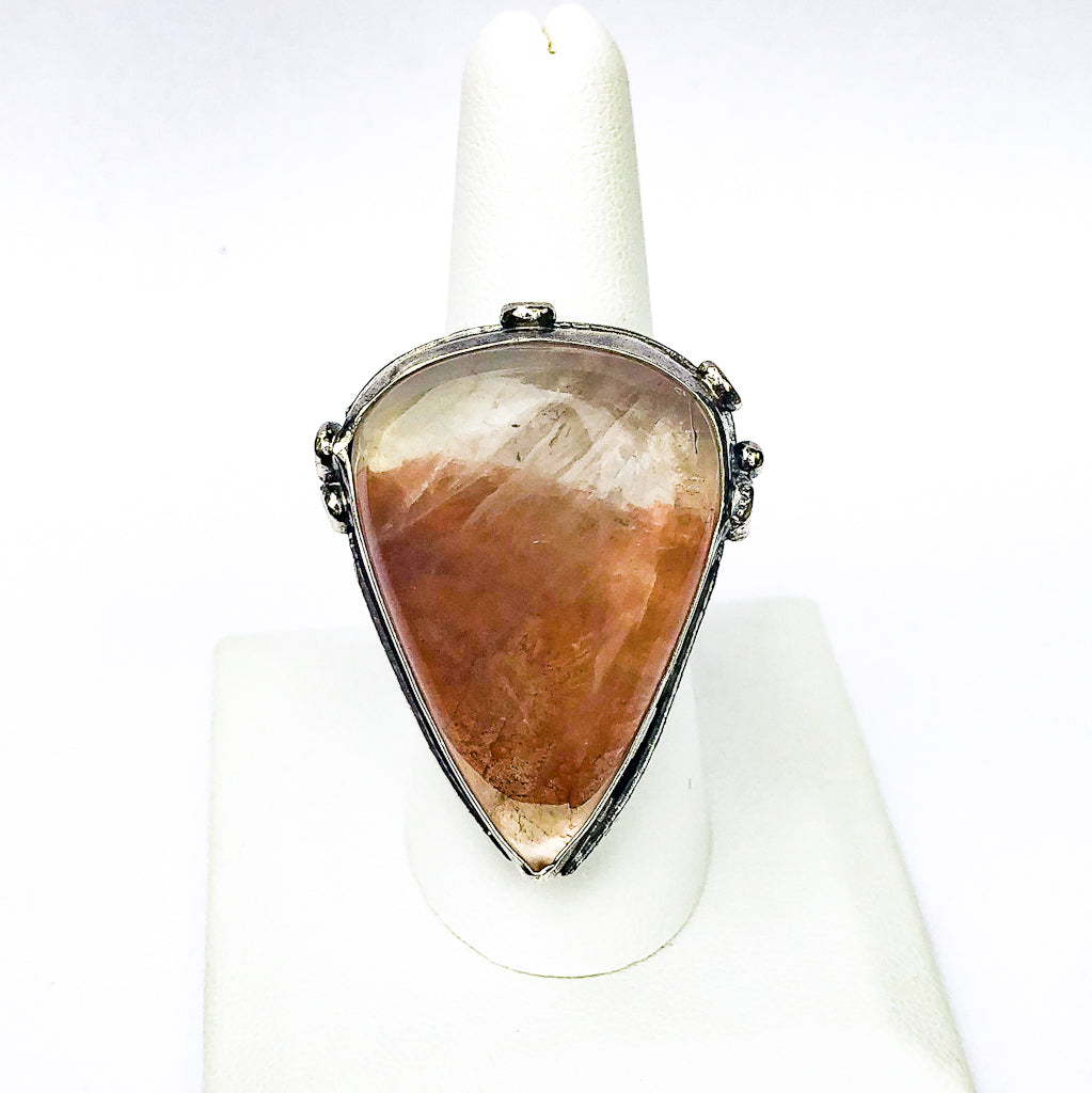 size 9.25 Cherry Quartz Ring by Berlin Randall