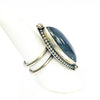 side view of size 8.25 Labradorite Ring by Berlin Randall