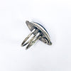 back angle view of size 8.25 Labradorite Ring by Berlin Randall
