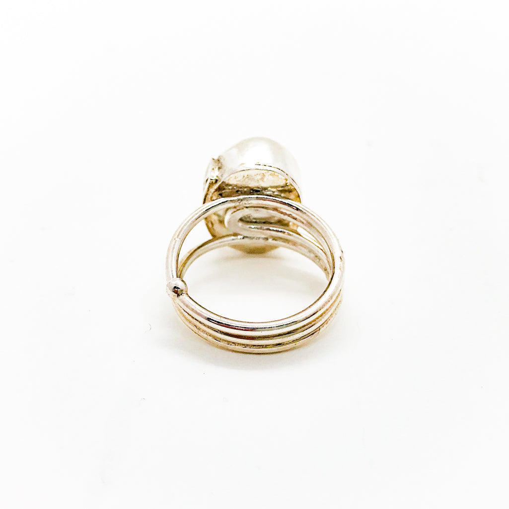 Blush Moonstone Ring