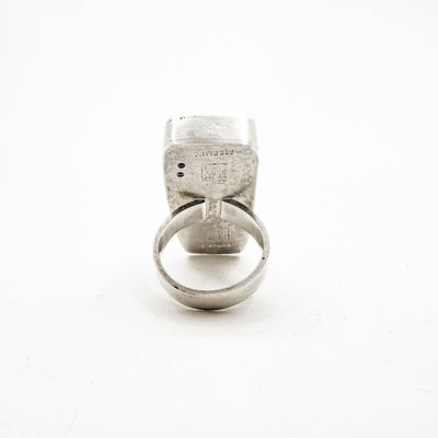 Sterling Crane Ring