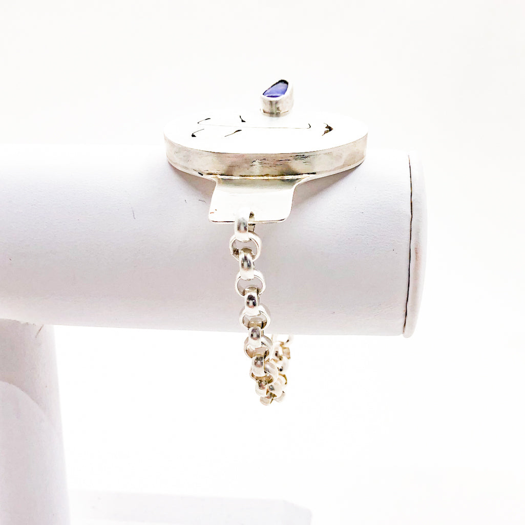 Unmentionables Clasp Bracelet with Australian Opal