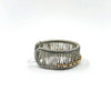 right side view of Sterling Ring with Gold Filled Balls by Tana Acton