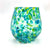 Blue & Green Speckled Wine Tumbler by Nate Nardi